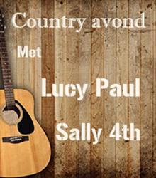 Country avond met Lucy Paul & Sally 4th