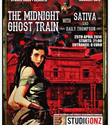The Midnight Ghost Train (USA) + Sativa  (NL) + Daily Thompson (DE)