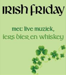 Irish Friday met live muziek