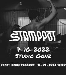 Stamppot komt vrijdag 7 oktober terug naar Studio Gonz. Wederom het gevoel dat je op een illegale rave staat in de 90's, een vet decor en harde muziek. Techno heeft de rode draad, maar verwacht invloed van andere stijlen.