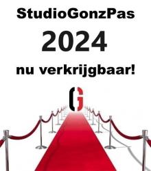 Profiteer van alle voordelen als StudioGonzer en schaf de StudioGonz Pas 2024 aan! Een fikse korting voor (bijna) alle evenementen, toegang tot speciale feesten, gratis toegang tot de Café en Karaoke avonden en je steunt natuurlijk StudioGonz en de Goudse muziekscene!